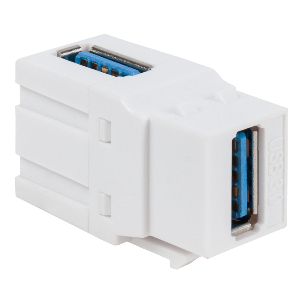 USB 3.0 90 Degree Modular Coupler