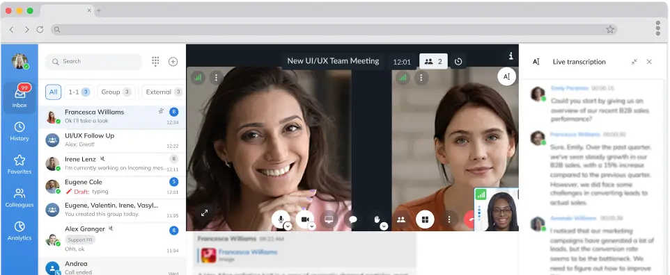 Wildix browser-based communication
