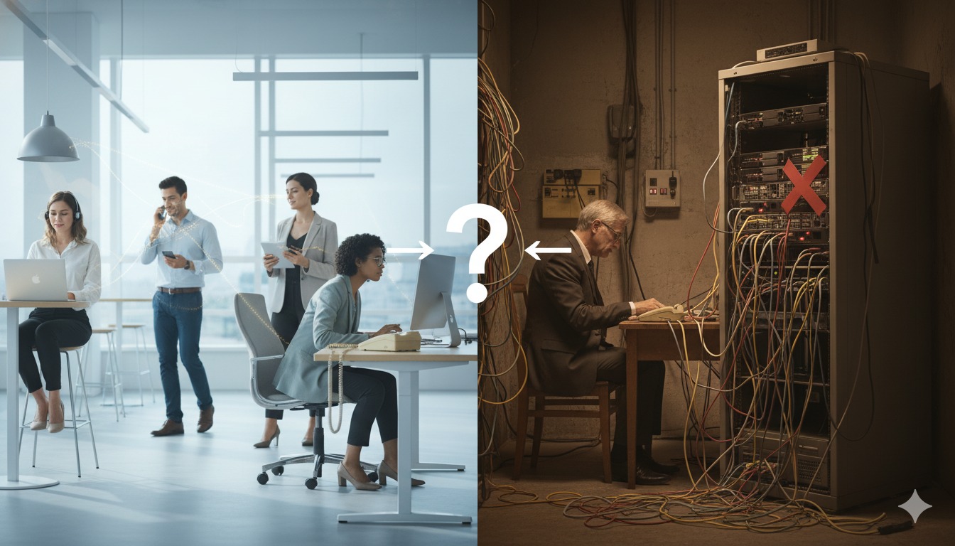 VoIP vs traditional phone system comparison